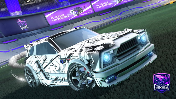A Rocket League car design from iPunk