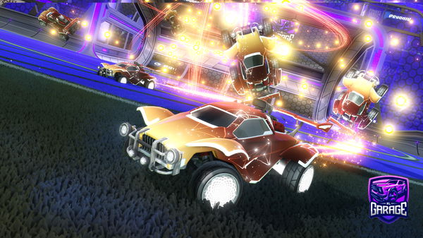 A Rocket League car design from LwGwNw