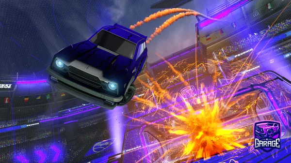 A Rocket League car design from K-PLAYS