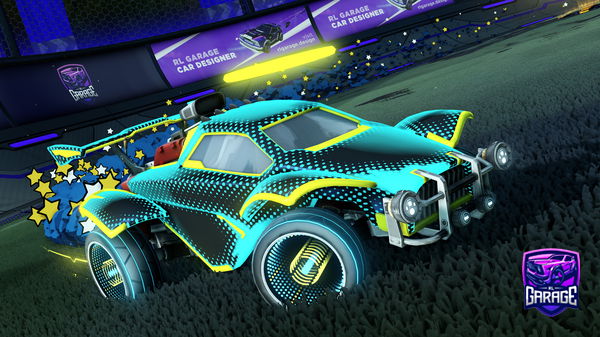 A Rocket League car design from Trev218650