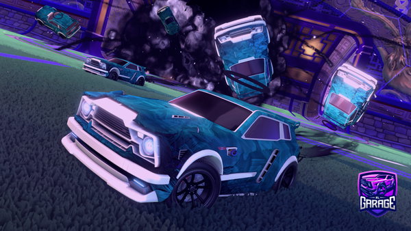 A Rocket League car design from Jcash2