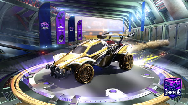 A Rocket League car design from boosted497