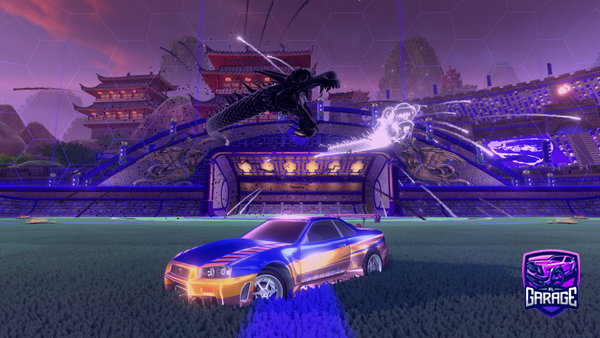 A Rocket League car design from Maqikarp