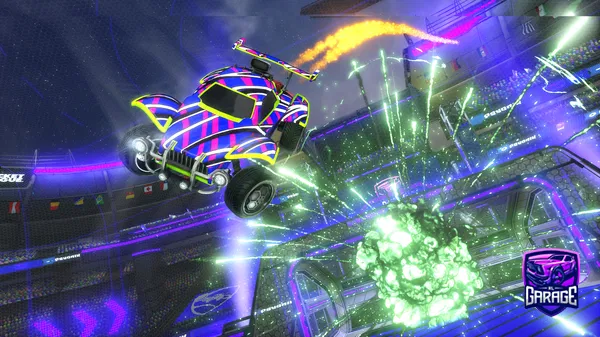 A Rocket League car design from South_YT