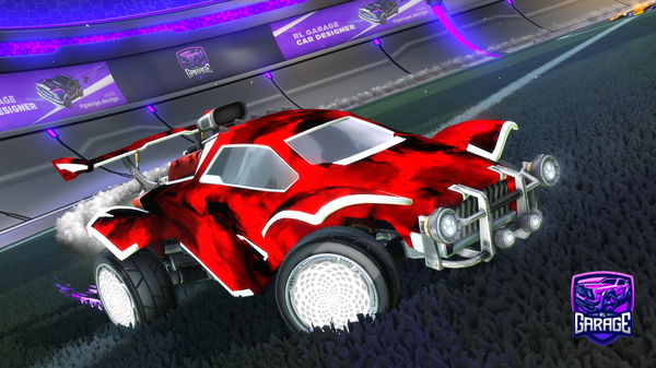 A Rocket League car design from ShootYT