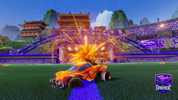 A Rocket League car design from JDGG77