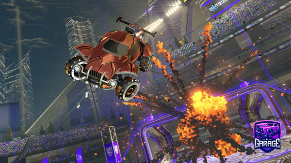 A Rocket League car design from GodZenix255