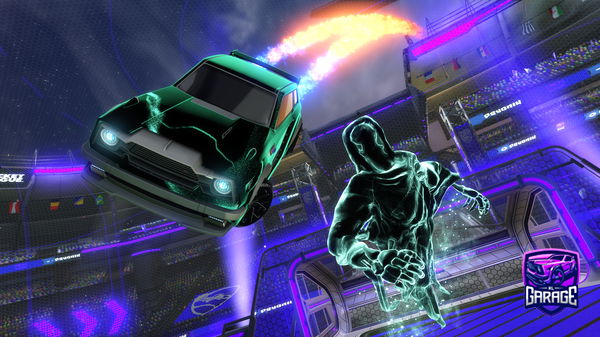 A Rocket League car design from Vanillaaa