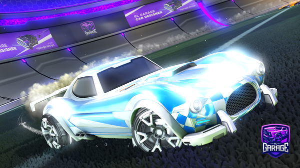 A Rocket League car design from babayoman