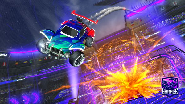 A Rocket League car design from CMDark