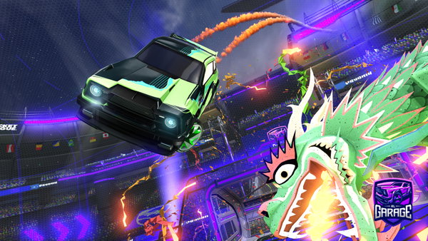 A Rocket League car design from Zorglubus
