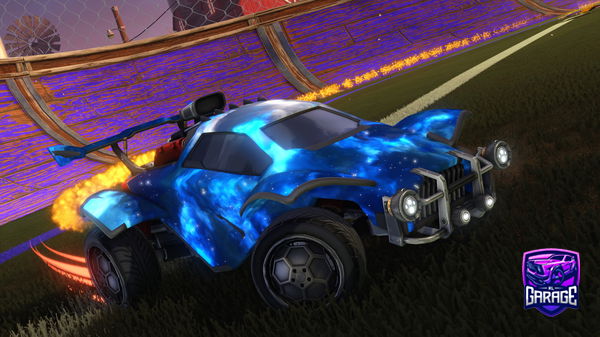 A Rocket League car design from BenjaPietrani