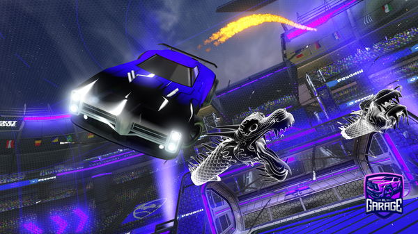 A Rocket League car design from RaccoonsYum