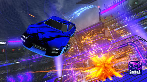 A Rocket League car design from Pzemu