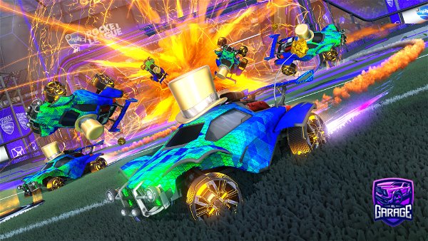 A Rocket League car design from ThatCookie