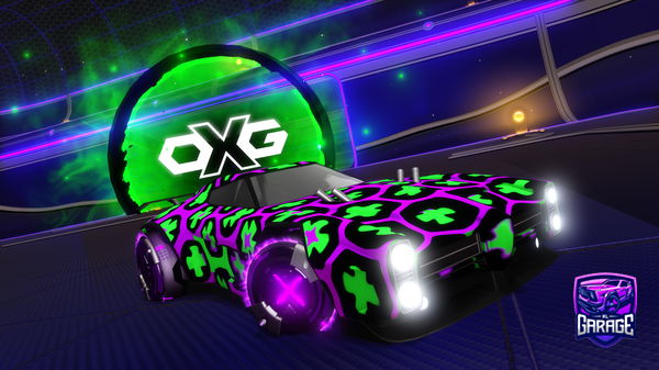 A Rocket League car design from SALOC1N