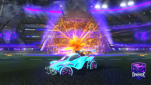 A Rocket League car design from Hylogenous