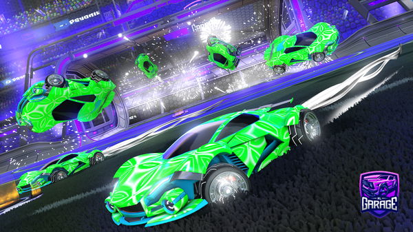A Rocket League car design from munchy