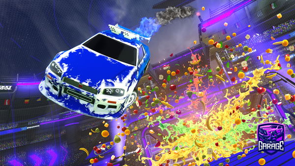 A Rocket League car design from Antagunist