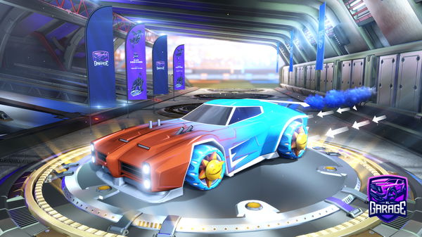 A Rocket League car design from Cboughey