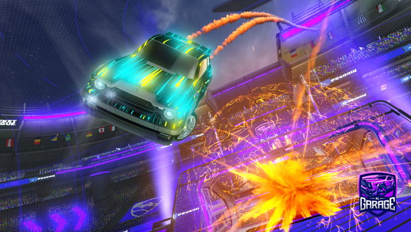 A Rocket League car design from SimbaSonOfMufasa