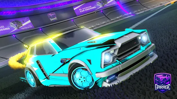 A Rocket League car design from Flerp720