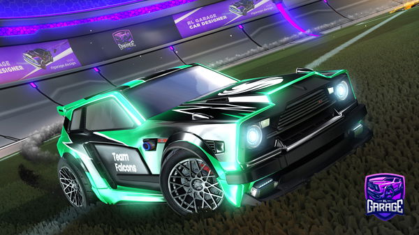 A Rocket League car design from addmypsnNightfaller45