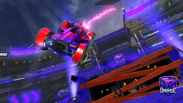 A Rocket League car design from homiinashack