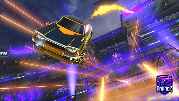 A Rocket League car design from MysTK13