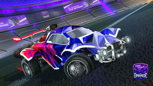 A Rocket League car design from ToritoFern
