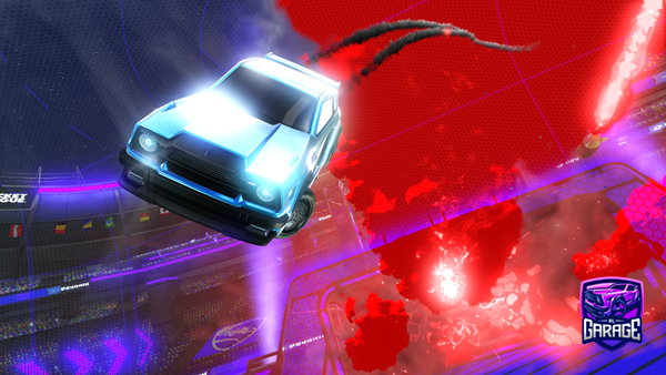 A Rocket League car design from KingThor9239