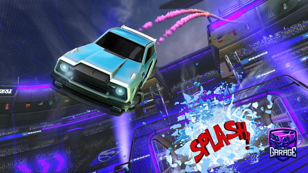 A Rocket League car design from Noztry