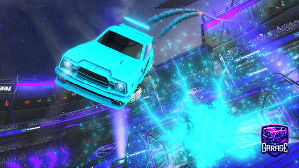 A Rocket League car design from Viki1009