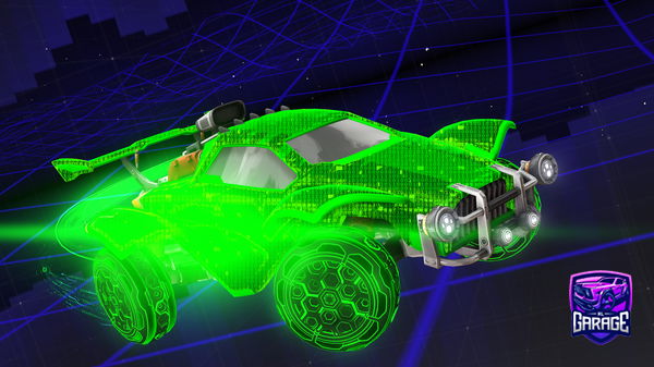 A Rocket League car design from TempestRLG