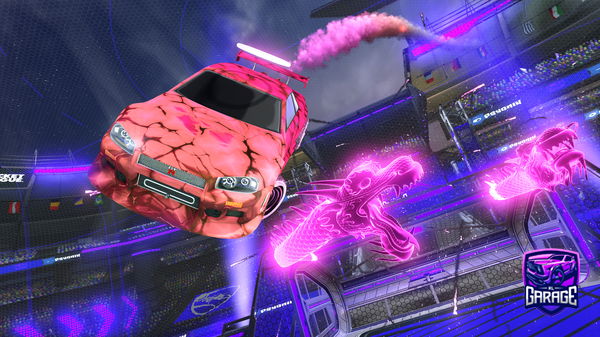 A Rocket League car design from hornet4000