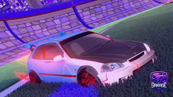 A Rocket League car design from Radoslav178