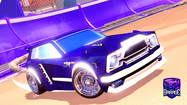 A Rocket League car design from Mangonius