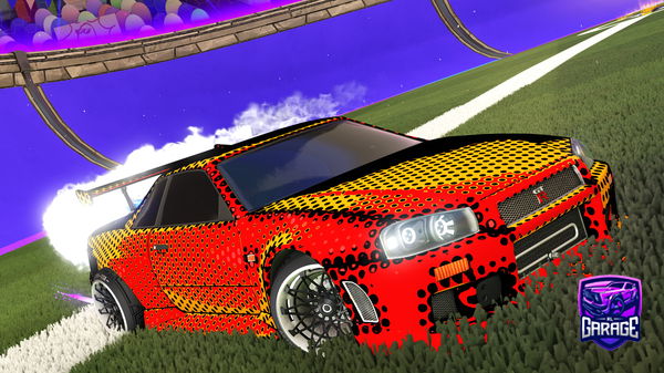 A Rocket League car design from Veme