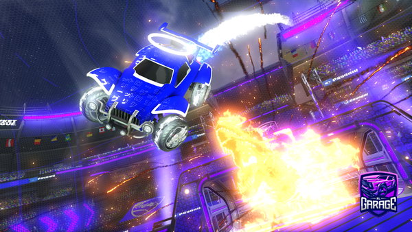 A Rocket League car design from Trasheimer