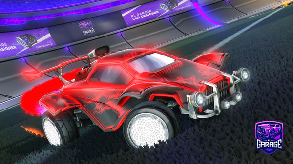 A Rocket League car design from electec1