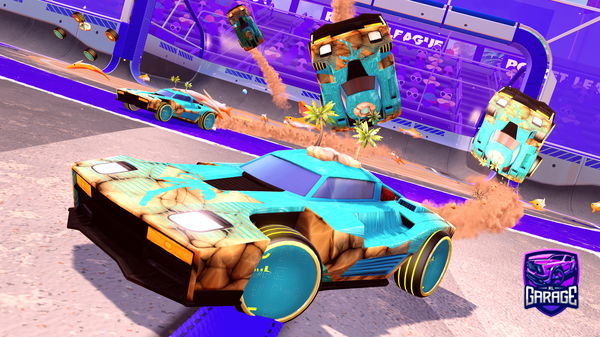 A Rocket League car design from Doc_Loco9