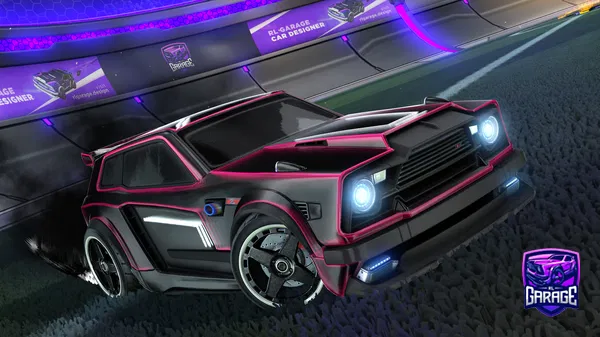 A Rocket League car design from GoBlitzy