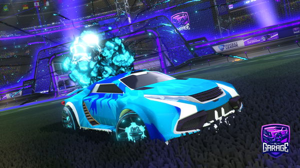 A Rocket League car design from Ghostly_Guner24