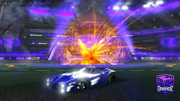 A Rocket League car design from RomelITO