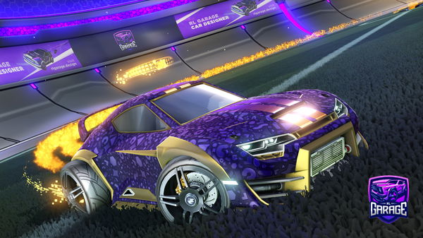 A Rocket League car design from Squidge_09