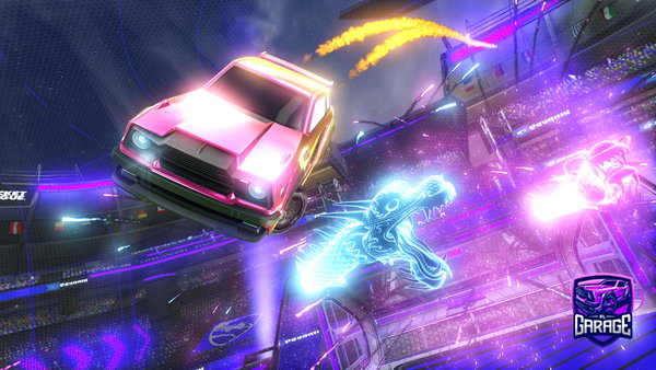 A Rocket League car design from TitanB7875