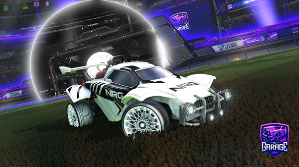 A Rocket League car design from BigDuckie