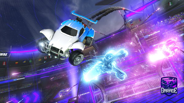 A Rocket League car design from Mayonezzollini