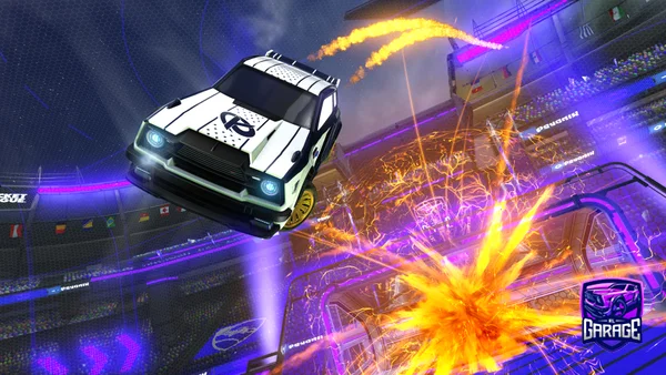 A Rocket League car design from rufust