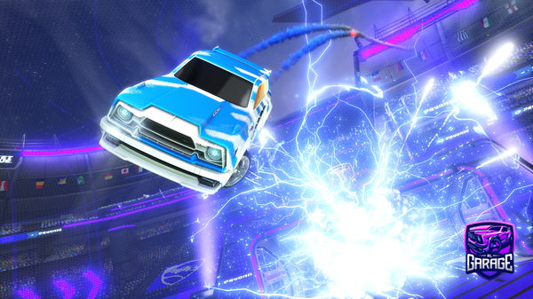 A Rocket League car design from Phlashstep